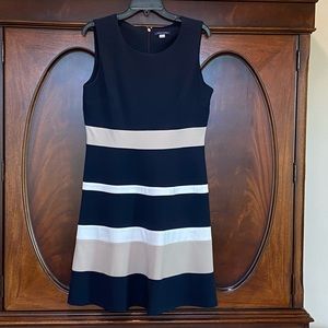 Tommy Hilfiger - Navy/Khaki/White Dress- Size 12